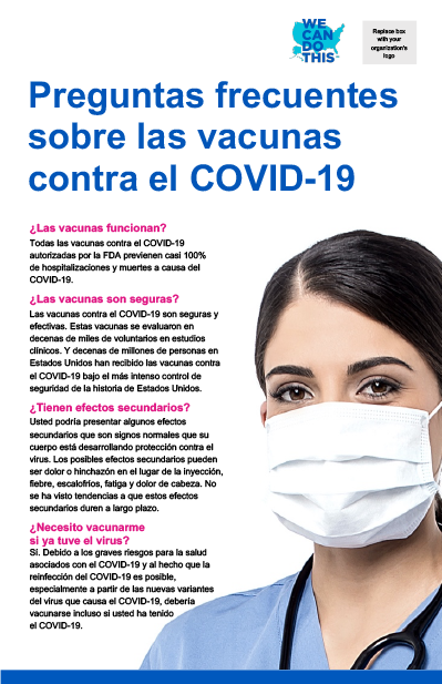 Common Questions About the Vaccines — Spanish
