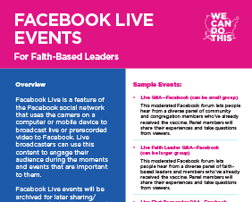 Facebook Live Events for Faith-Based Leaders