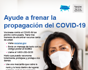 Help Slow the Spread of COVID-19 for Community Health Workers — Spanish 