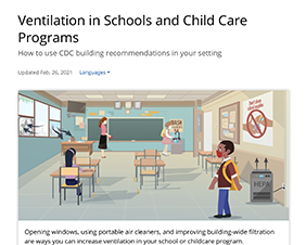 Ventilation in Schools and Childcare Programs