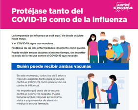 Protect Yourself From Both COVID-19 and the Flu — Spanish