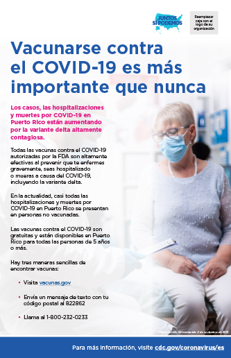 COVID-19 Vaccination Is More Vital Than Ever — Spanish 