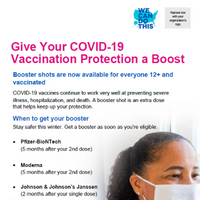 Give Your COVID-19 Vaccination Protection a Boost