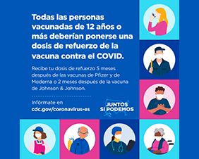 Social Media Posts for COVID-19 Vaccine Boosters — Spanish