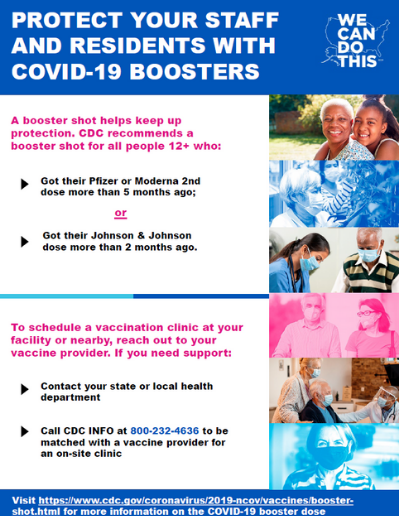 Protect Your Staff and Residents With COVID-19 Boosters