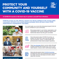 Protect Your Community and Yourself With a COVID-19 Vaccine 