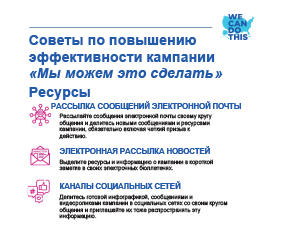 Tips to Share & Promote We Can Do This Resources  — Russian