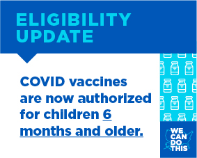 Vaccine Eligibility Update for Children Under 5