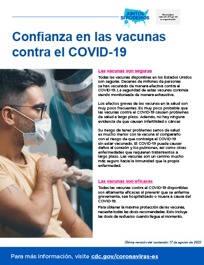 COVID-19 Vaccine Confidence for Community Health Workers — Spanish
