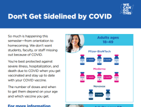 Don't Get Sidelined by COVID
