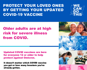 Protect Your Loved Ones by Getting Your Updated COVID-19 Vaccine 