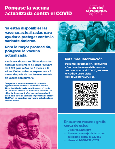 Get Your Updated COVID Vaccine — Spanish
