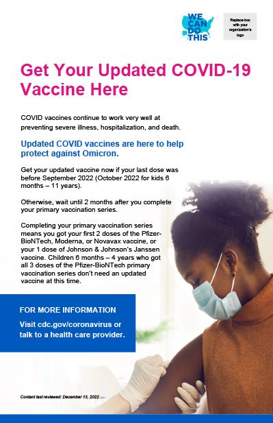 Get Your COVID-19 Vaccine Booster Shot Here