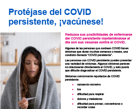 Protect Yourself From Long COVID: Get Vaccinated — Spanish