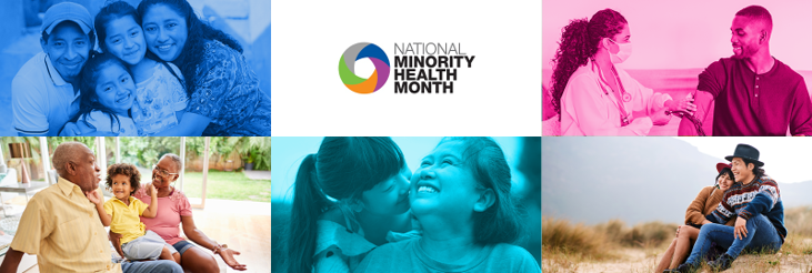 National Minority Health Month Hero Banner