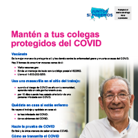 Keep Your Coworkers Safe from COVID — Spanish