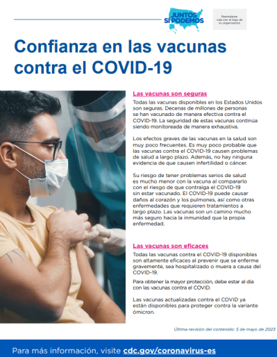COVID-19 Vaccine Confidence for Community Health Workers — Spanish