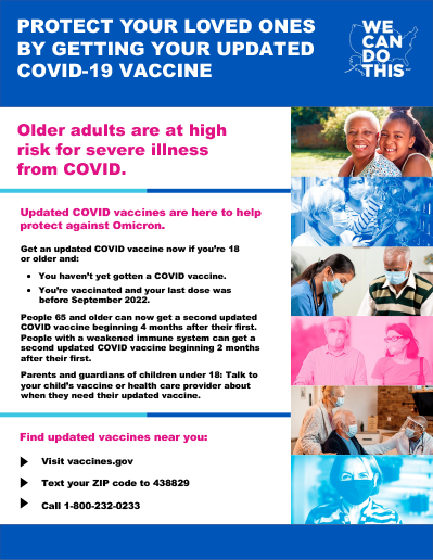 Protect Your Loved Ones by Getting Your Updated COVID-19 Vaccine 