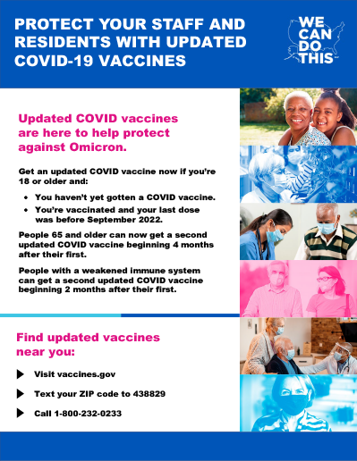 Protect Your Staff and Residents With Updated COVID-19 Vaccines