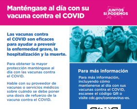 Stay Up to Date With Your COVID Vaccine — Spanish