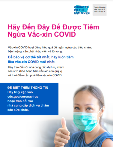 Get Your COVID Vaccine Here — Vietnamese