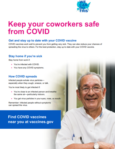 Keep Your Coworkers Safe from COVID