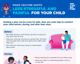 Make Vaccine Shots Less Stressful and Painful for your Child