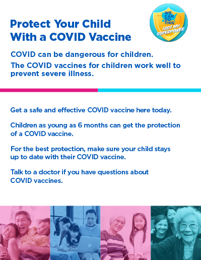 Protect Your Child With a COVID-19 Vaccine Asian